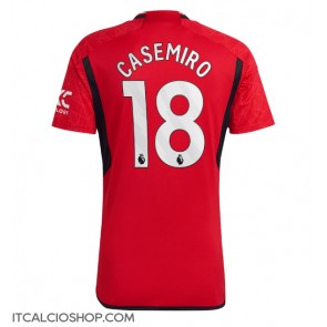 Manchester United Casemiro #18 Prima Maglia 2023-24 Manica Corta